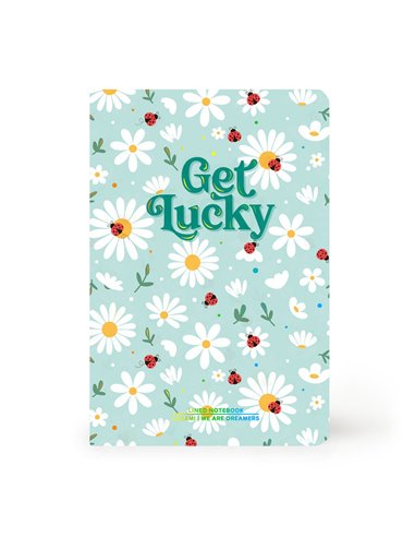 Cahier Ligné A6 à Couverture Rigide Illustrée - Ladybug daisy - Legami