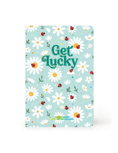 Cahier Ligné A6 à Couverture Rigide Illustrée - Ladybug daisy - Legami