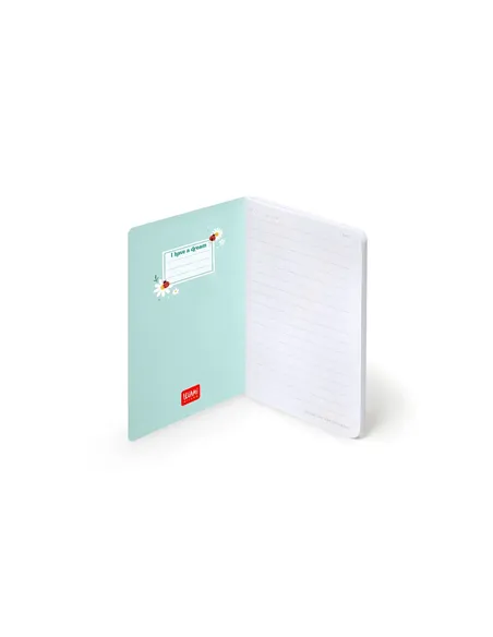 Cahier Ligné A6 à Couverture Rigide Illustrée - Ladybug daisy - Legami