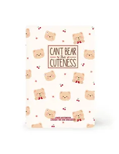 Cahier Ligné A6 à Couverture Rigide Illustrée - Teddy Bear - Legami