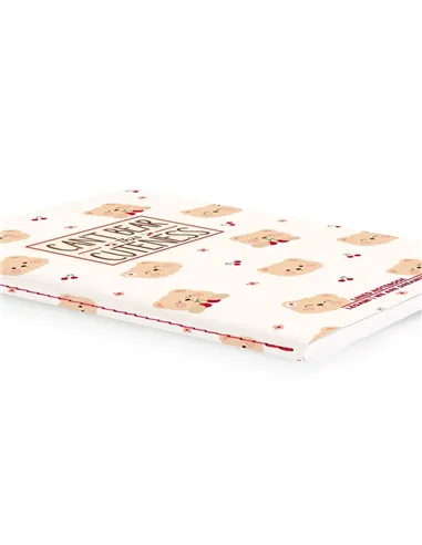 Cahier Ligné A6 à Couverture Rigide Illustrée - Teddy Bear - Legami