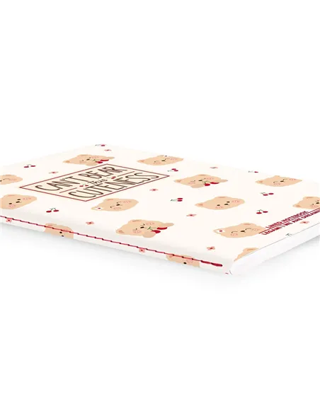 Cahier Ligné A6 à Couverture Rigide Illustrée - Teddy Bear - Legami