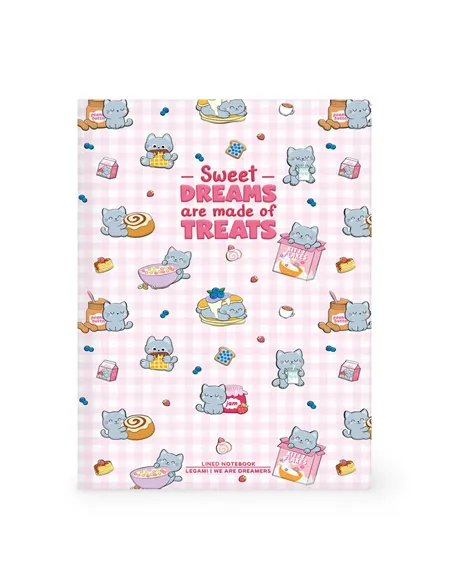 Cahier Ligné B5 à Couverture Rigide Illustrée - Kitty - Legami
