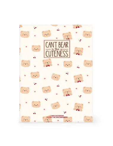 Cahier Ligné B5 à Couverture Rigide Illustrée - Teddy Bear - Legami