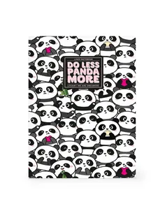 Cahier Ligné B5 à Couverture Rigide Illustrée - Panda - Legami