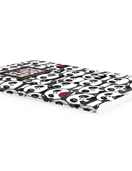 Cahier Ligné B5 à Couverture Rigide Illustrée - Panda - Legami