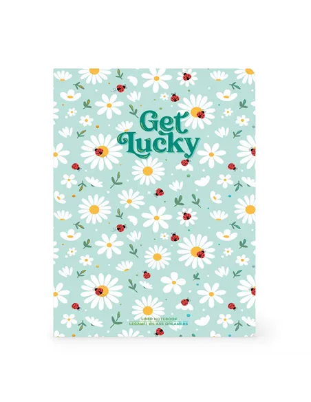 Cahier Ligné B5 à Couverture Rigide Illustrée - Ladybug daisy - Legami