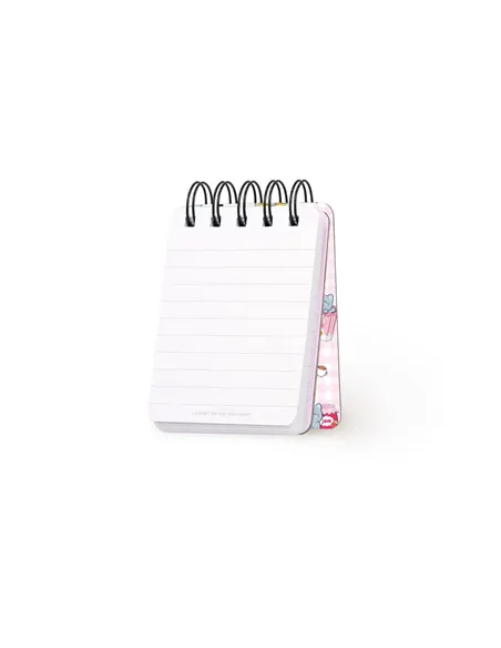 Cahier Ligné à Couverture Rigide Illustrée - Kitty - Bloc-mémo - Avec Spirale - Legami