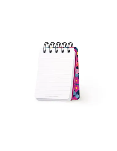 Cahier Ligné à Couverture Rigide Illustrée - Flowers - Bloc-mémo - Avec Spirale - Legami