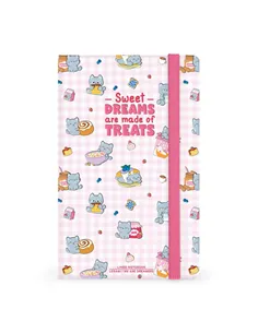 Cahier Ligné Photographique à Couverture Rigide Illustrée - Kitty - Legami