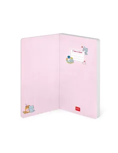 Cahier Ligné Photographique à Couverture Rigide Illustrée - Kitty - Legami 2