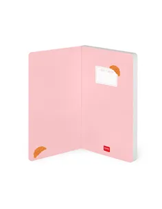 Cahier Ligné Photographique à Couverture Rigide Illustrée - Croissant - Legami 2