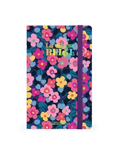 Cahier Ligné Photographique à Couverture Rigide Illustrée - Flowers - Legami