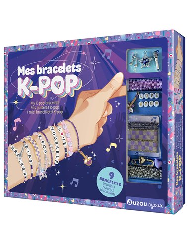 MA BOÎTE À BIJOUX - MES BRACELETS K-POP - Auzou