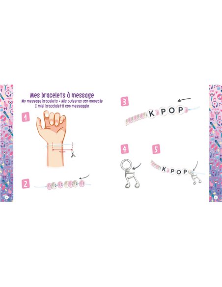MA BOÎTE À BIJOUX - MES BRACELETS K-POP - Auzou