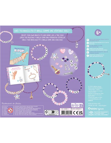 MA BOÎTE À BIJOUX - MES BRACELETS K-POP - Auzou