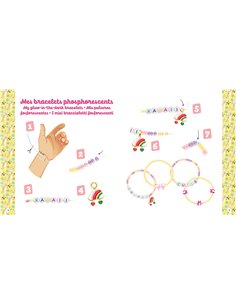 MA BOÎTE À BIJOUX - MES BRACELETS PHOSPHO KAWAII - Auzou 2
