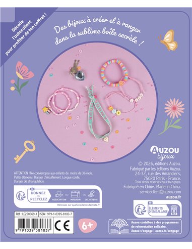 MON COFFRET BIJOUX SECRET - Auzou