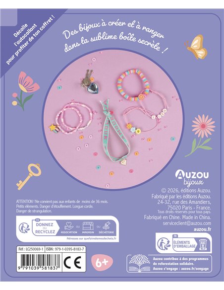 MON COFFRET BIJOUX SECRET - Auzou