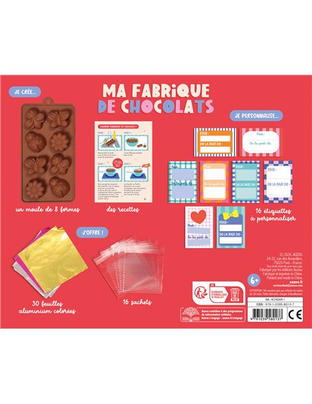 MA FABRIQUE DE CHOCOLATS - Auzou