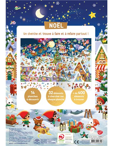 CHERCHE ET TROUVE - NOËL - Auzou