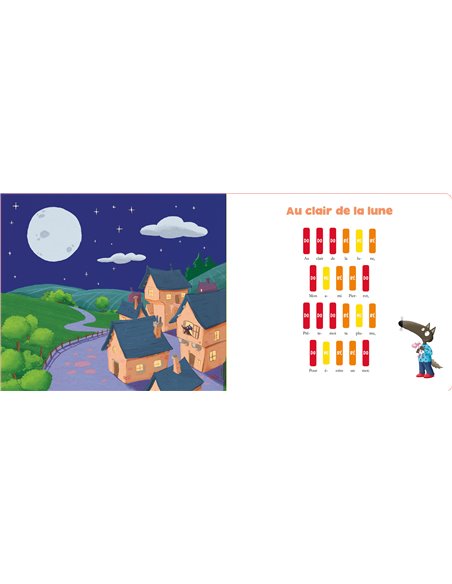 P'TIT LOUP - MES PREMIÈRES COMPTINES À JOUER AU XYLOPHONE - Auzou