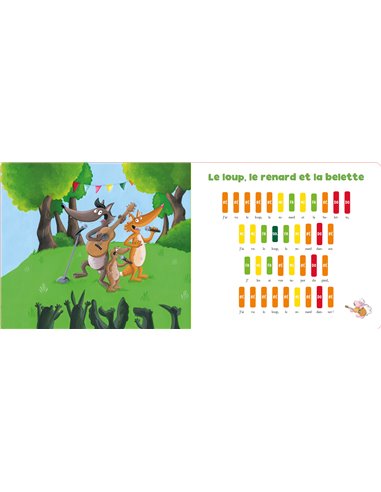 P'TIT LOUP - MES PREMIÈRES COMPTINES À JOUER AU XYLOPHONE - Auzou