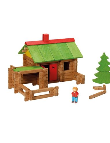 MON CHALET EN BOIS - 165 PIECES - Jeujura