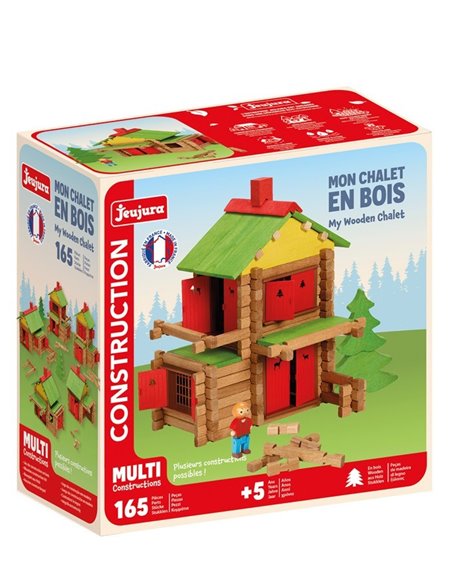 MON CHALET EN BOIS - 165 PIECES - Jeujura