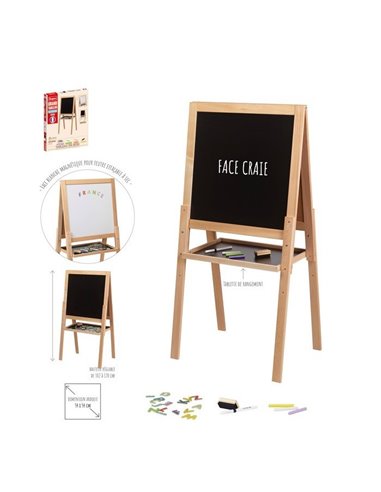Grand tableau multifonctions en bois - Jeujura