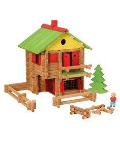 MON CHALET EN BOIS - 225 PIECES - Jeujura 2