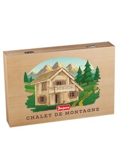 CHALET DE MONTAGNE - 310 PIECES - COFFRET EN BOIS - Jeujura 2