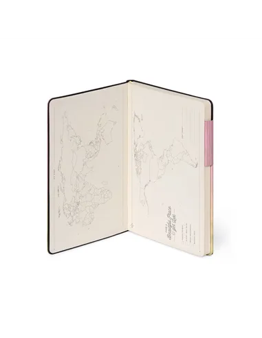Carnet Pages Blanches avec Couverture Souple - Sunrise Lover - My Notebook - Legami