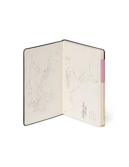 Carnet Pages Blanches avec Couverture Souple - Sunrise Lover - My Notebook - Legami
