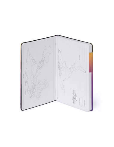Carnet Pages Pointillées avec Couverture Souple - Sunset Vibes - My Notebook - Legami