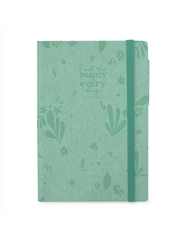 Carnet Ligné avec Couverture Souple Unie - Botanic Garden - My Notebook - Legami