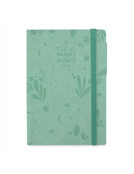 Carnet Ligné avec Couverture Souple Unie - Botanic Garden - My Notebook - Legami