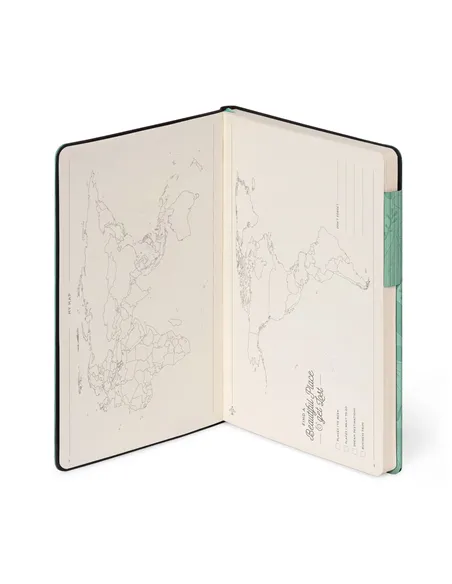 Carnet Ligné avec Couverture Souple Unie - Botanic Garden - My Notebook - Legami