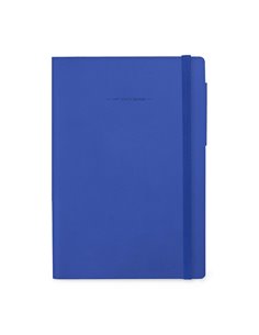 Carnet Ligné avec Couverture Souple Unie - Eclectic Blue - My Notebook - Legami