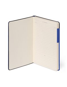 Carnet Ligné avec Couverture Souple Unie - Eclectic Blue - My Notebook - Legami 2