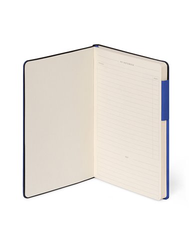 Carnet Ligné avec Couverture Souple Unie - Eclectic Blue - My Notebook - Legami