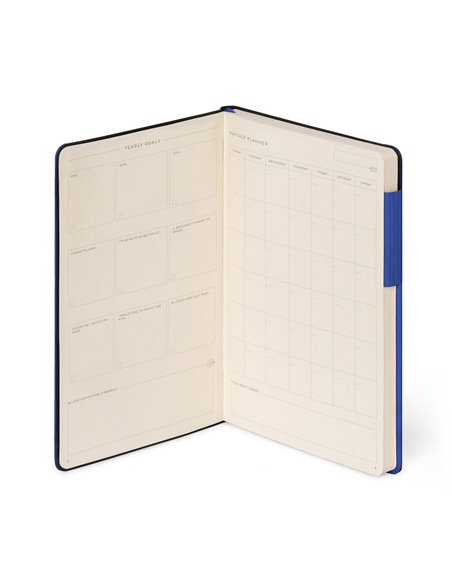 Carnet Ligné avec Couverture Souple Unie - Eclectic Blue - My Notebook - Legami