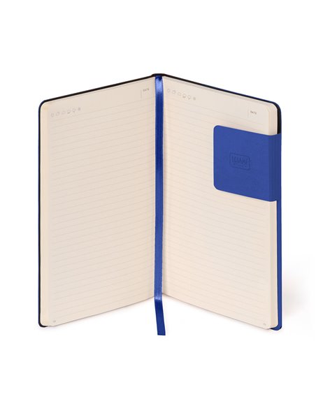 Carnet Ligné avec Couverture Souple Unie - Eclectic Blue - My Notebook - Legami