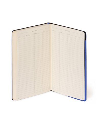 Carnet Ligné avec Couverture Souple Unie - Eclectic Blue - My Notebook - Legami