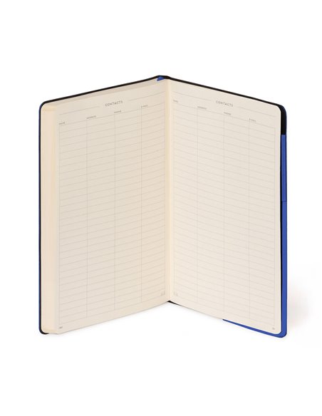 Carnet Ligné avec Couverture Souple Unie - Eclectic Blue - My Notebook - Legami