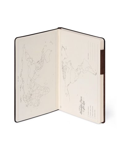 Carnet Pages Blanches avec Couverture Souple Unie - Carpe Diem - My Notebook - Legami