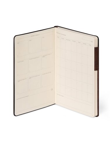 Carnet Pages Blanches avec Couverture Souple Unie - Carpe Diem - My Notebook - Legami