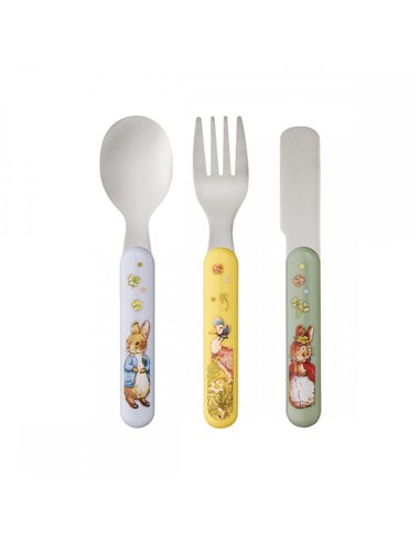 SET DE 3 COUVERTS PIERRE LAPIN - Petit Jour