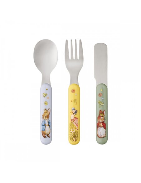 SET DE 3 COUVERTS PIERRE LAPIN - Petit Jour