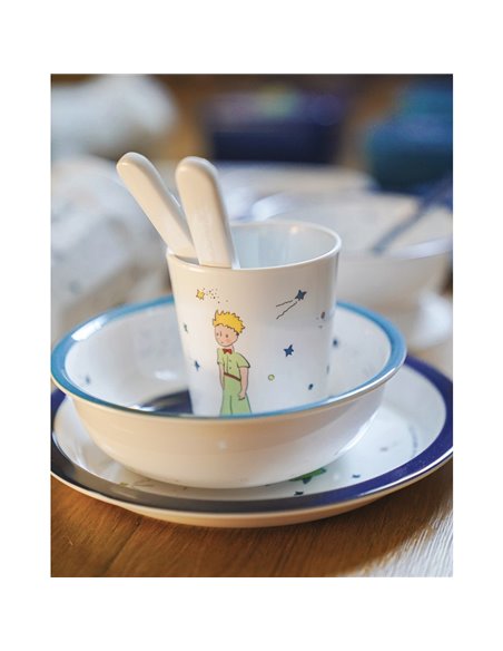 COFFRET CADEAU 5 PIÈCES LE PETIT PRINCE bleu - Petit Jour